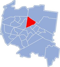 Location of Osiedle Białostoczek within Białystok