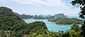 Ang Thong National Park from Ko Wua Ta Lap Island