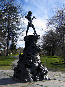 Statue in St. John's, Canada