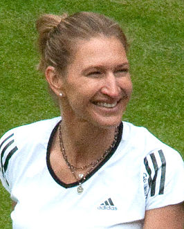 Zesvoudig winnares Steffi Graf