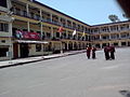 the monastry and hostel at bylakkuppe