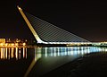 Le pont de l’Alamillo de nuit