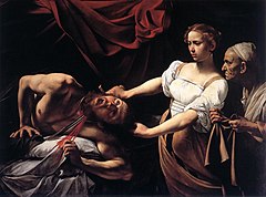 Caravaggio's Judith onthoofdt Holofernes in het Galleria Nazionale d'Arte Antica