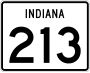 State Road 213 marker