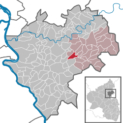 Niedertiefenbach – Mappa