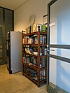 Bücherregal im Kultur- und Bildungszentrum Unterhaching