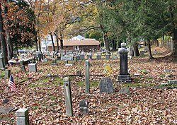 Cemetery in Llewellyn