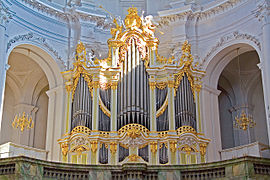 Orgue de Johann Gottfried Silbermann.