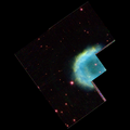 NGC 2438 par le télescope spatial Hubble.