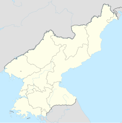 Sariwon is located in North Korea