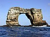 Darwin's Arch in Darwin Island, Galápagos Archipelago