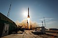 The Soyuz TMA-04M mission lifts-off to the ISS on 15 May 2012.