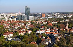 View of Oliwa from the Pachołek Hill