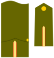 Divisa de brigada del Ejército de Tierra 1912-1918.