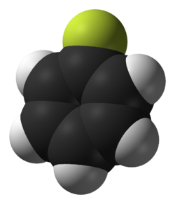 Modello del fluorobenzene