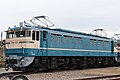 EF65 520 at the Usui Pass Railway Heritage Park in April 2011