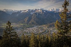 Skyline of Bad Reichenhall