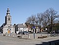 La place Marie de Hongrie à Mariembourg