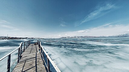 Lake Sevan near Chkalovka