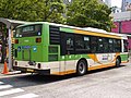 ノンステップ車後部 型式取得後（1999年） 東京都交通局 KC-HU2PMCE