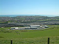 Image 4 Credit: StephenDawson The Channel Tunnel terminal at Cheriton near Folkestone in Kent, from the Pilgrims' Way on the escarpment on the southern edge of Cheriton Hill, part of the North Downs. More about the Channel Tunnel... (from Portal:Kent/Selected pictures)