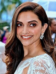 Deepika Padukone is seen smiling at the camera