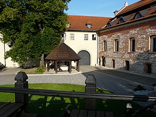 The inner courtyard