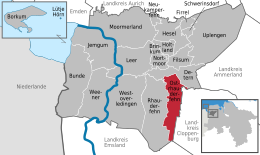 Ostrhauderfehn – Mappa