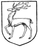 járó szarvas (stag trippant)