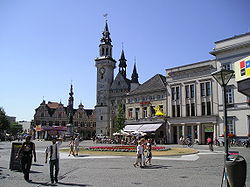 Náměstí Grote Markt v Aalstu