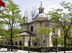 San Antonio de la Florida (en su interior, los frescos de Goya).