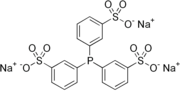 3,3′,3′′-Phosphanetriyltris(benzenesulfonic acid) trisodium salt is a derivative of the parent phosphine.