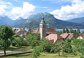 Talloires, next to Lake Annecy