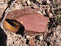 Red tuff from Tuggeranong Hill