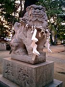 An ungyō komainu