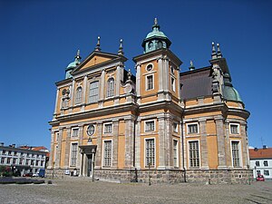 Kalmar domkyrka vid Stortorget.