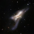 NGC 520, colliding galaxies