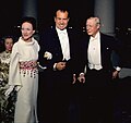 President Richard Nixon with Prince Edward, Duke of Windsor and Wallis, Duchess of Windsor, 1970