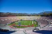 View from the south end zone