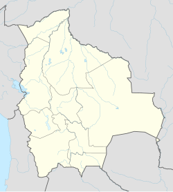 Tupiza is located in Bolivia