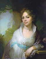 М. И. Лопухина портреты, 1797