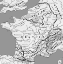 Carte des peuples gaulois