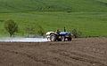 Image 21Pesticide application for chemical control of nematodes in a sunflower planted field. Karaisalı, Adana - Turkey. (from Agricultural safety and health)