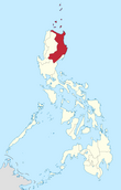 Map of the Philippines highlighting Cagayan Valley