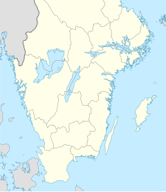 Laholm ubicada en Suecia meridional