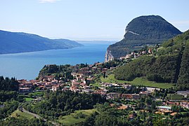 Die Nordseite von Tremosine aus gesehen