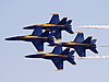 Die Blue Angels in einer Formation