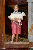 Sheep Girl, 1913