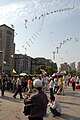 Kite-train vendors in Shanghai