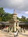 Pagode Dabotap du temple Bulguksa. H. 10,4 m